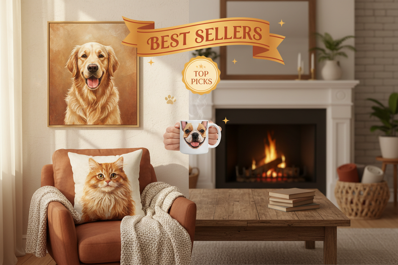 Best Selling Custom Pet Portraits | PetArtHaus