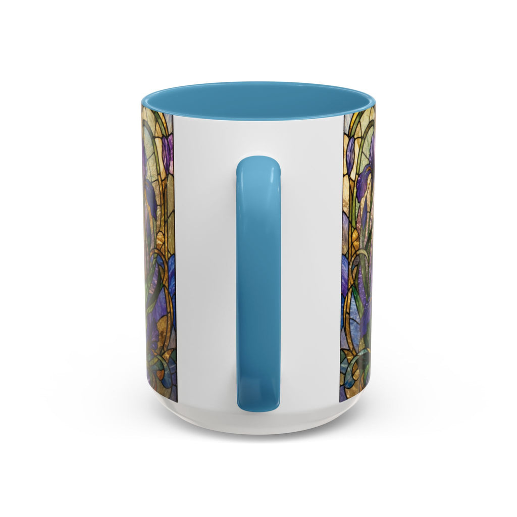 Custom Pet  Stained-Glass Accent Coffee Mug  - 11/15oz