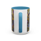 Custom Pet  Stained-Glass Accent Coffee Mug  - 11/15oz