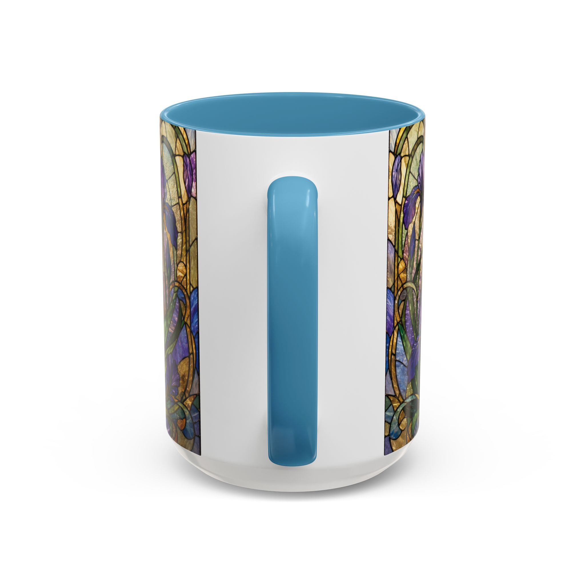 Custom Pet  Stained-Glass Accent Coffee Mug  - 11/15oz