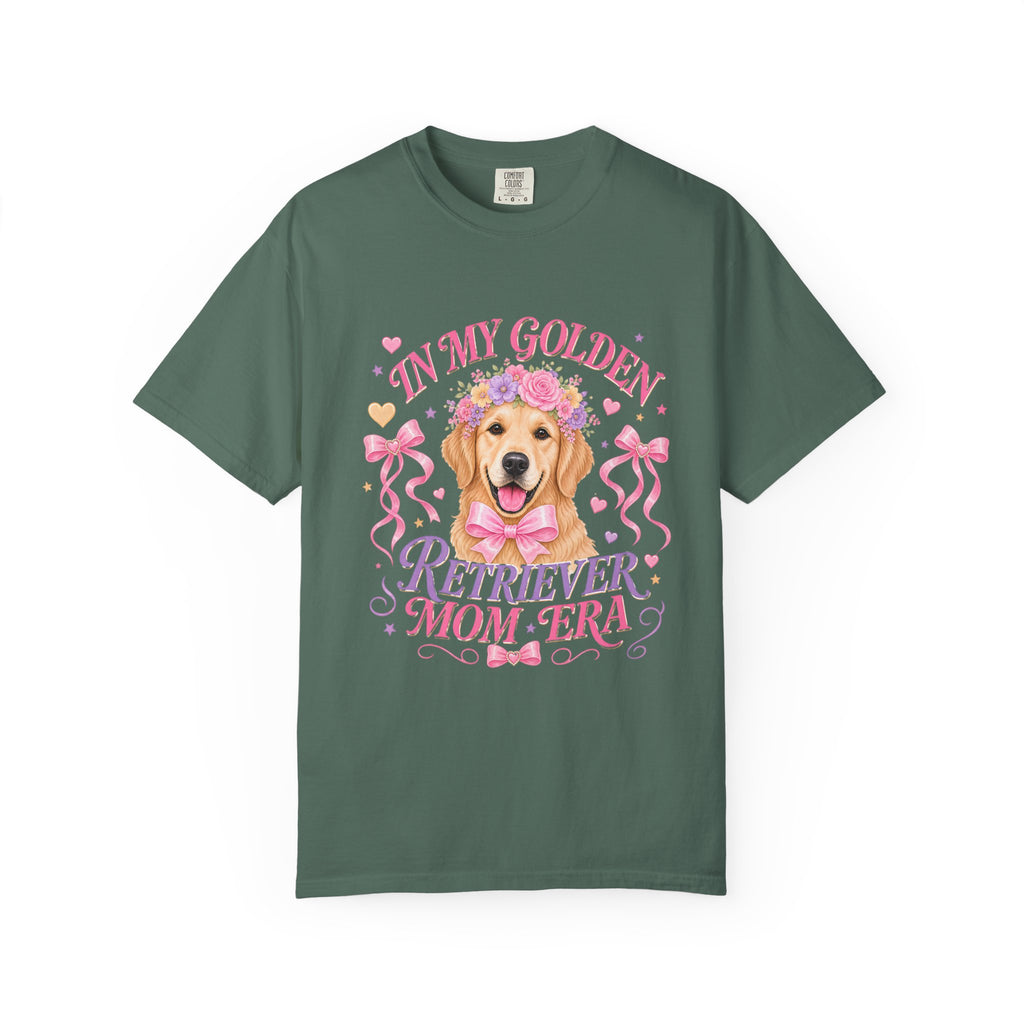 Golden Retriever Mom Era T-Shirt — 'In My Golden Retriever Mom Era' Pet Lover Tee