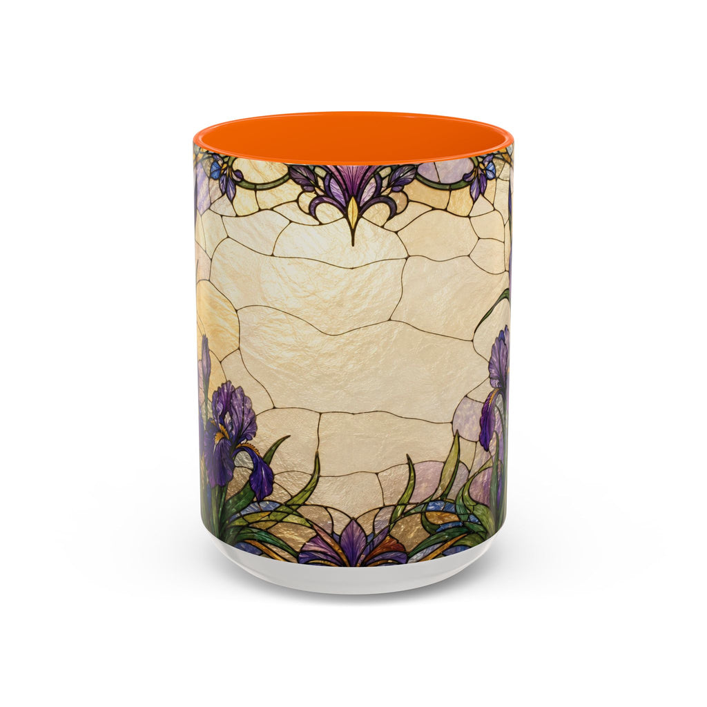 Custom Pet  Stained-Glass Accent Coffee Mug  - 11/15oz