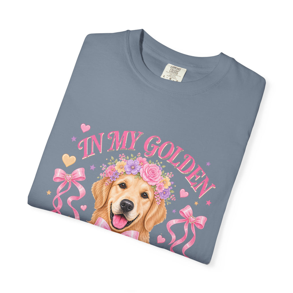 Golden Retriever Mom Era T-Shirt — 'In My Golden Retriever Mom Era' Pet Lover Tee