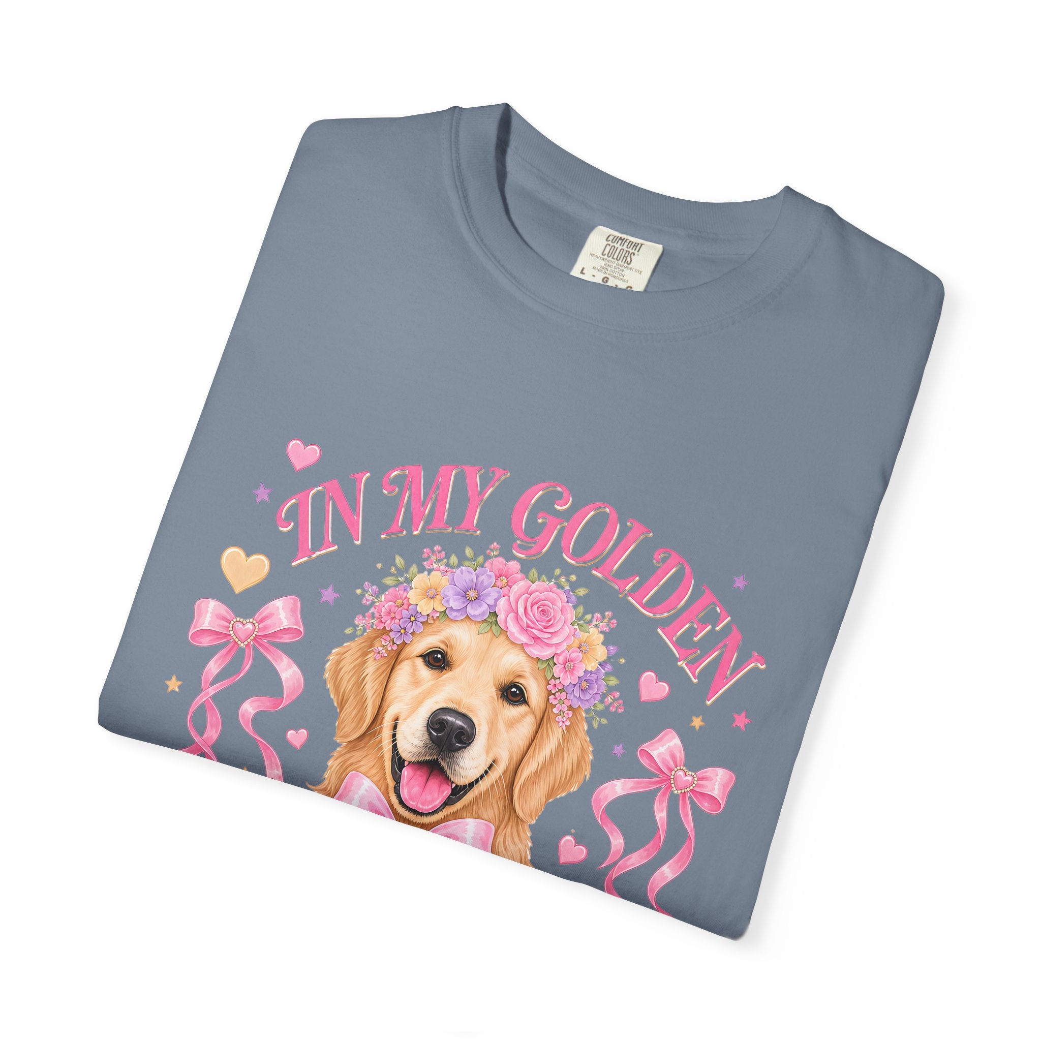 Golden Retriever Mom Era T-Shirt — 'In My Golden Retriever Mom Era' Pet Lover Tee