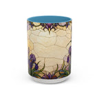 Custom Pet  Stained-Glass Accent Coffee Mug  - 11/15oz