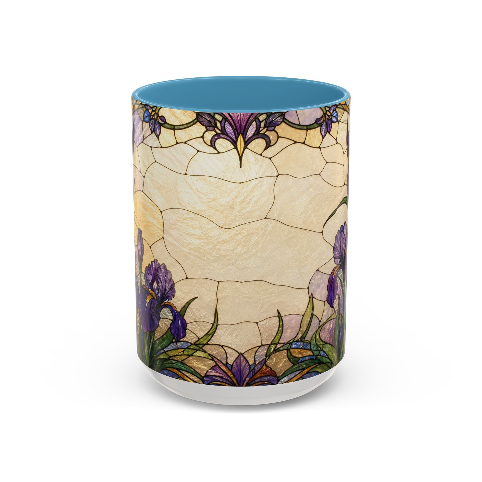 Custom Pet  Stained-Glass Accent Coffee Mug  - 11/15oz