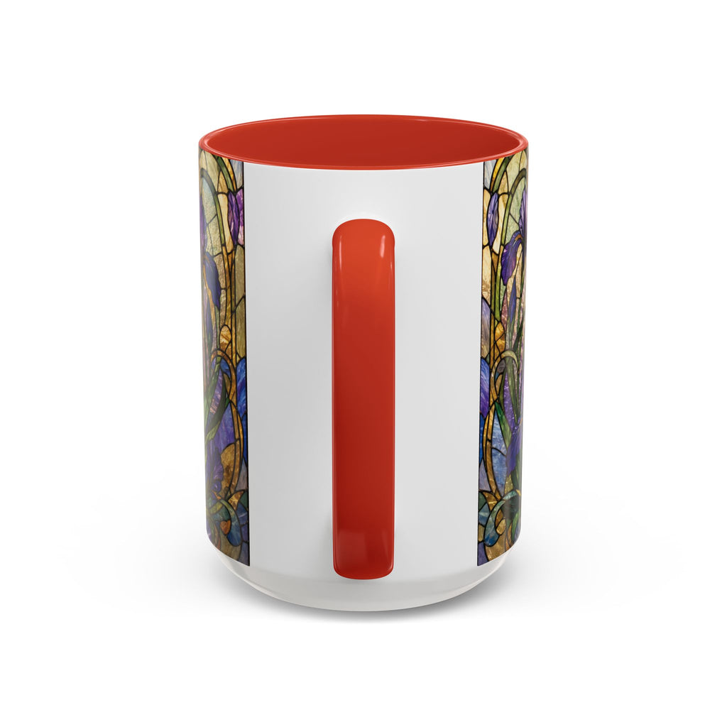 Custom Pet  Stained-Glass Accent Coffee Mug  - 11/15oz