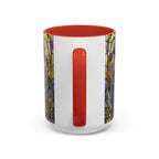 Custom Pet  Stained-Glass Accent Coffee Mug  - 11/15oz
