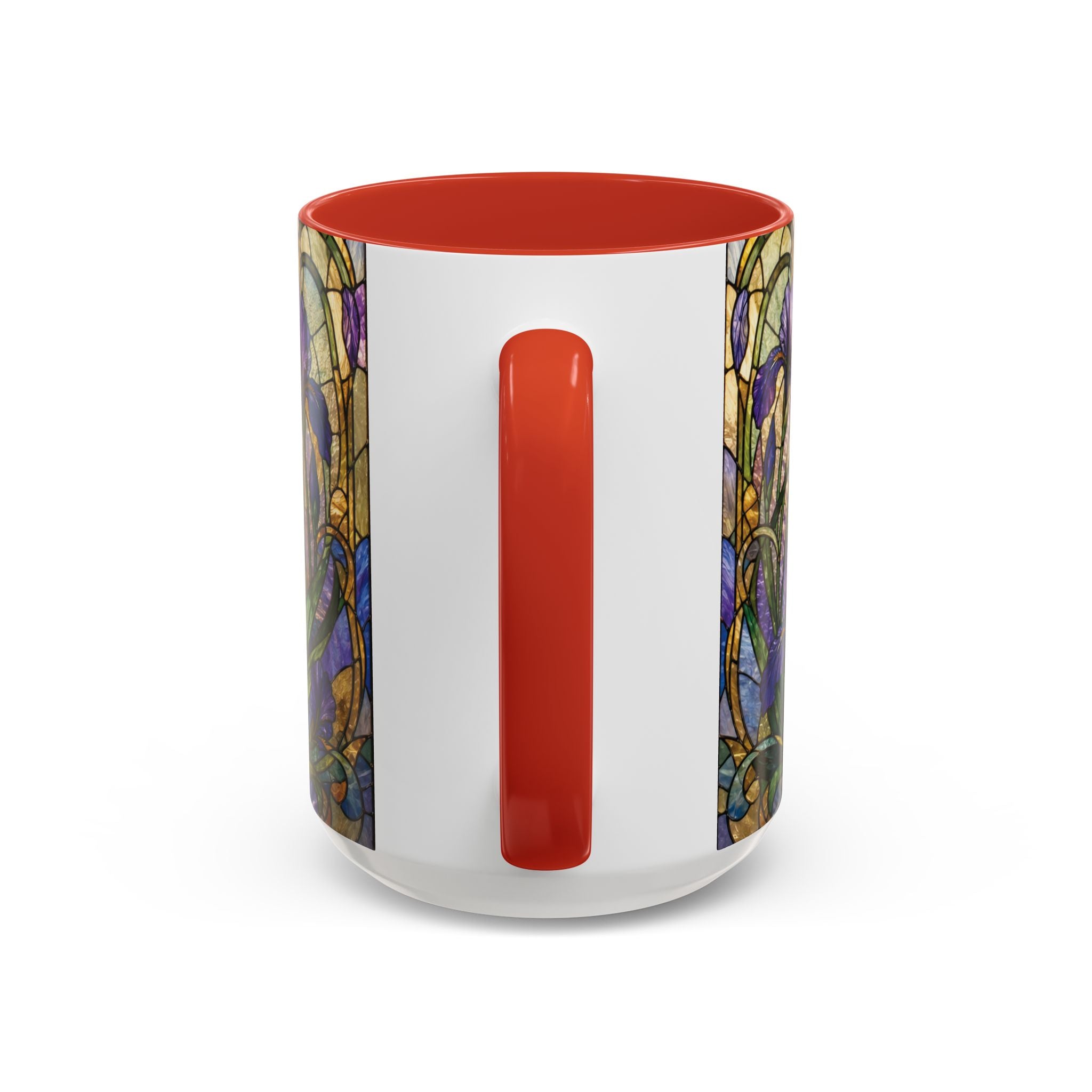 Custom Pet  Stained-Glass Accent Coffee Mug  - 11/15oz