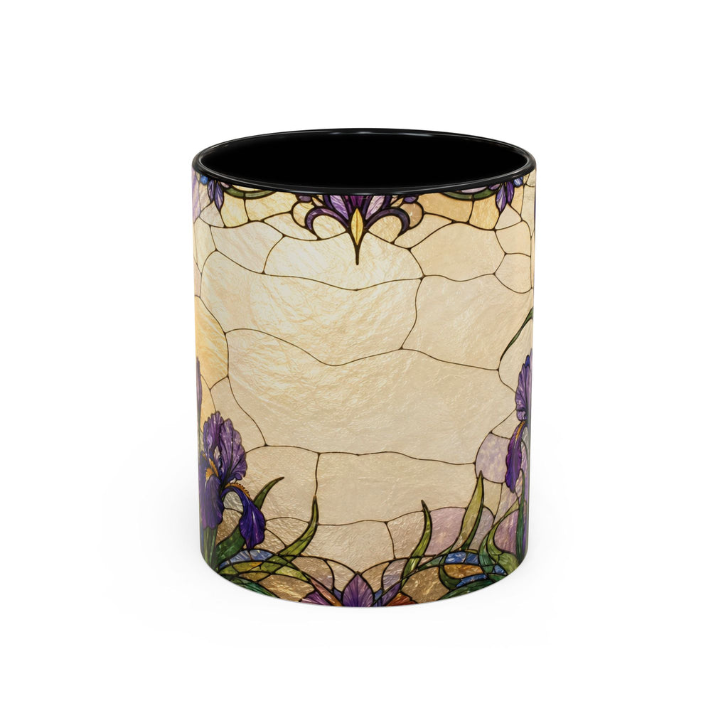 Custom Pet  Stained-Glass Accent Coffee Mug  - 11/15oz