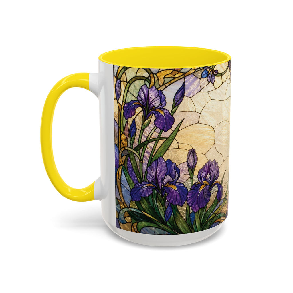 Custom Pet  Stained-Glass Accent Coffee Mug  - 11/15oz