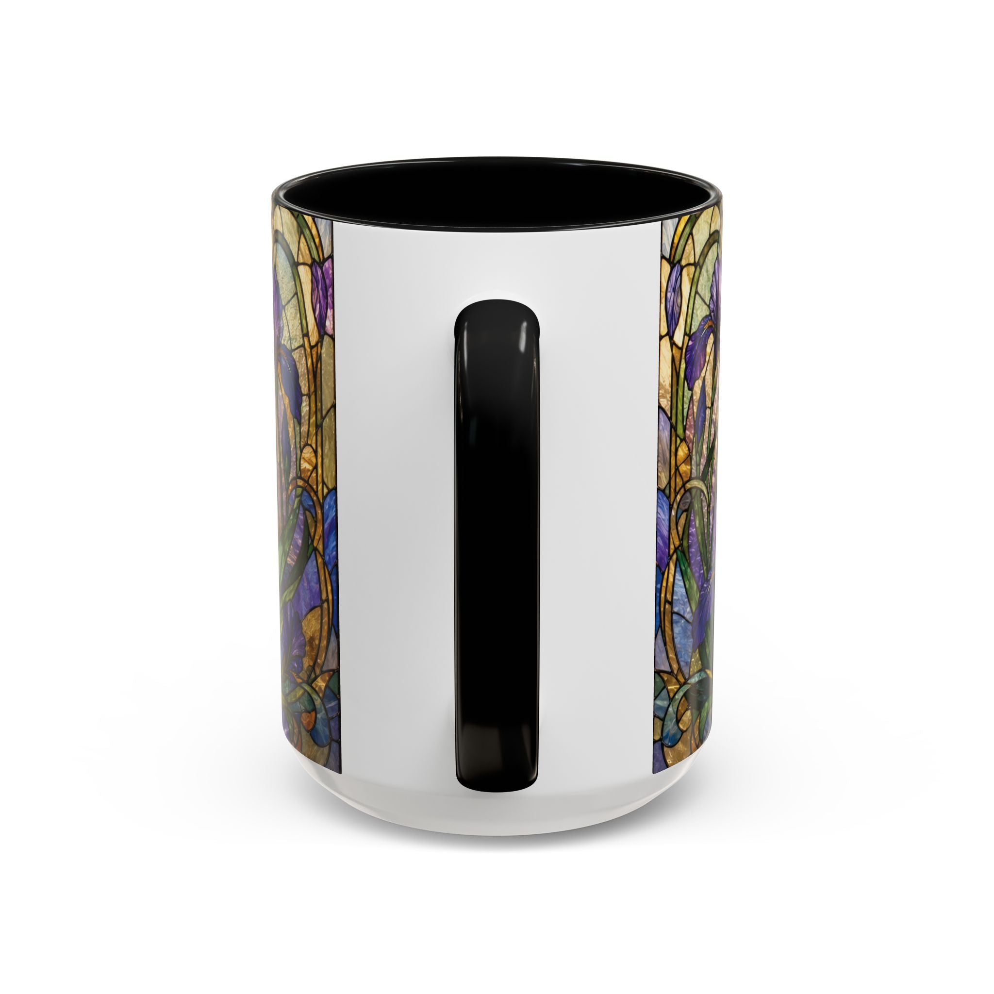 Custom Pet  Stained-Glass Accent Coffee Mug  - 11/15oz