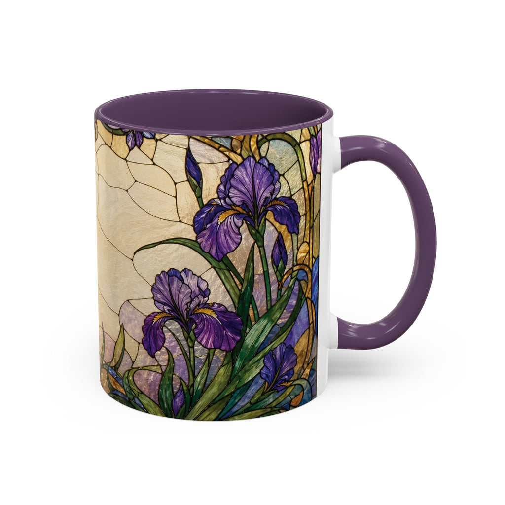 Custom Pet  Stained-Glass Accent Coffee Mug  - 11/15oz