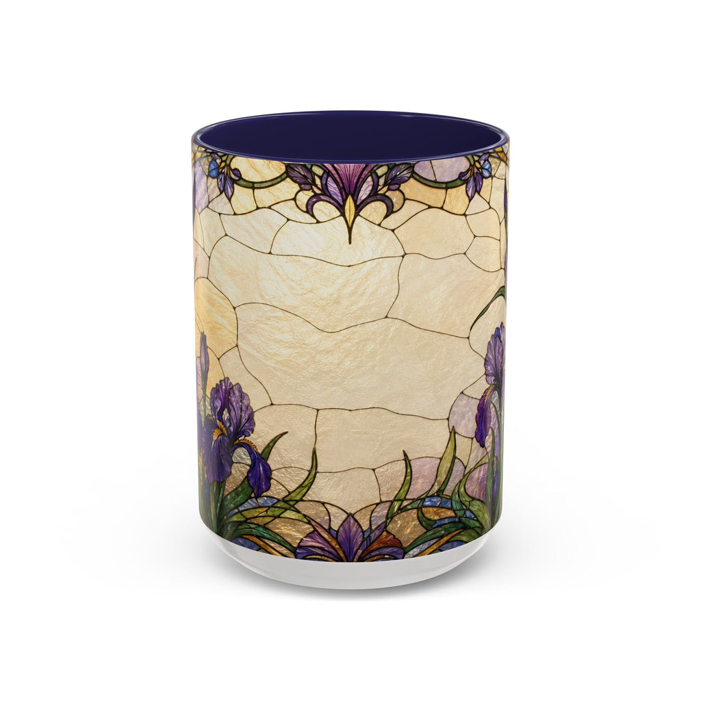 Custom Pet  Stained-Glass Accent Coffee Mug  - 11/15oz