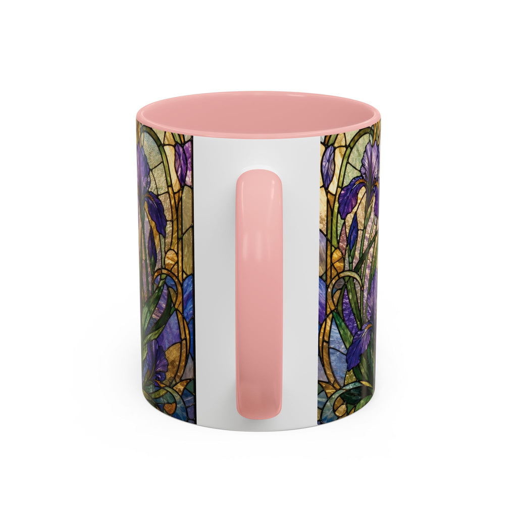 Custom Pet  Stained-Glass Accent Coffee Mug  - 11/15oz