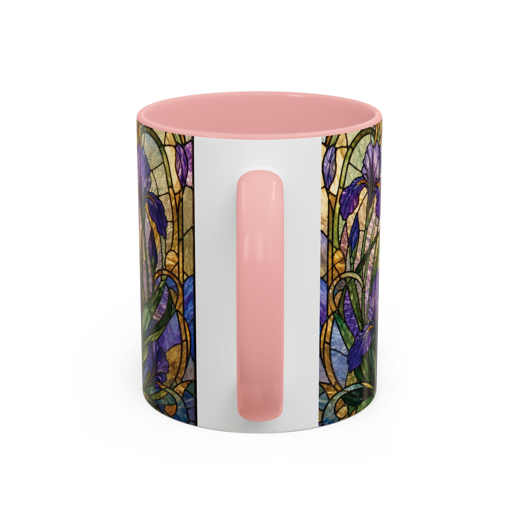 Custom Pet  Stained-Glass Accent Coffee Mug  - 11/15oz