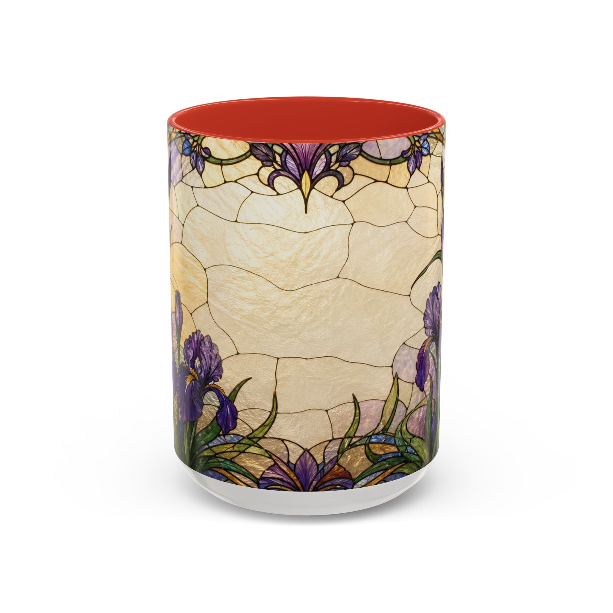 Custom Pet  Stained-Glass Accent Coffee Mug  - 11/15oz