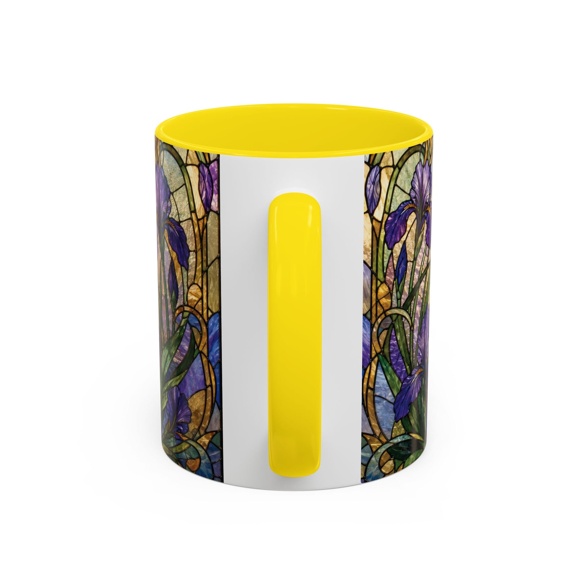 Custom Pet  Stained-Glass Accent Coffee Mug  - 11/15oz