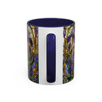 Custom Pet  Stained-Glass Accent Coffee Mug  - 11/15oz