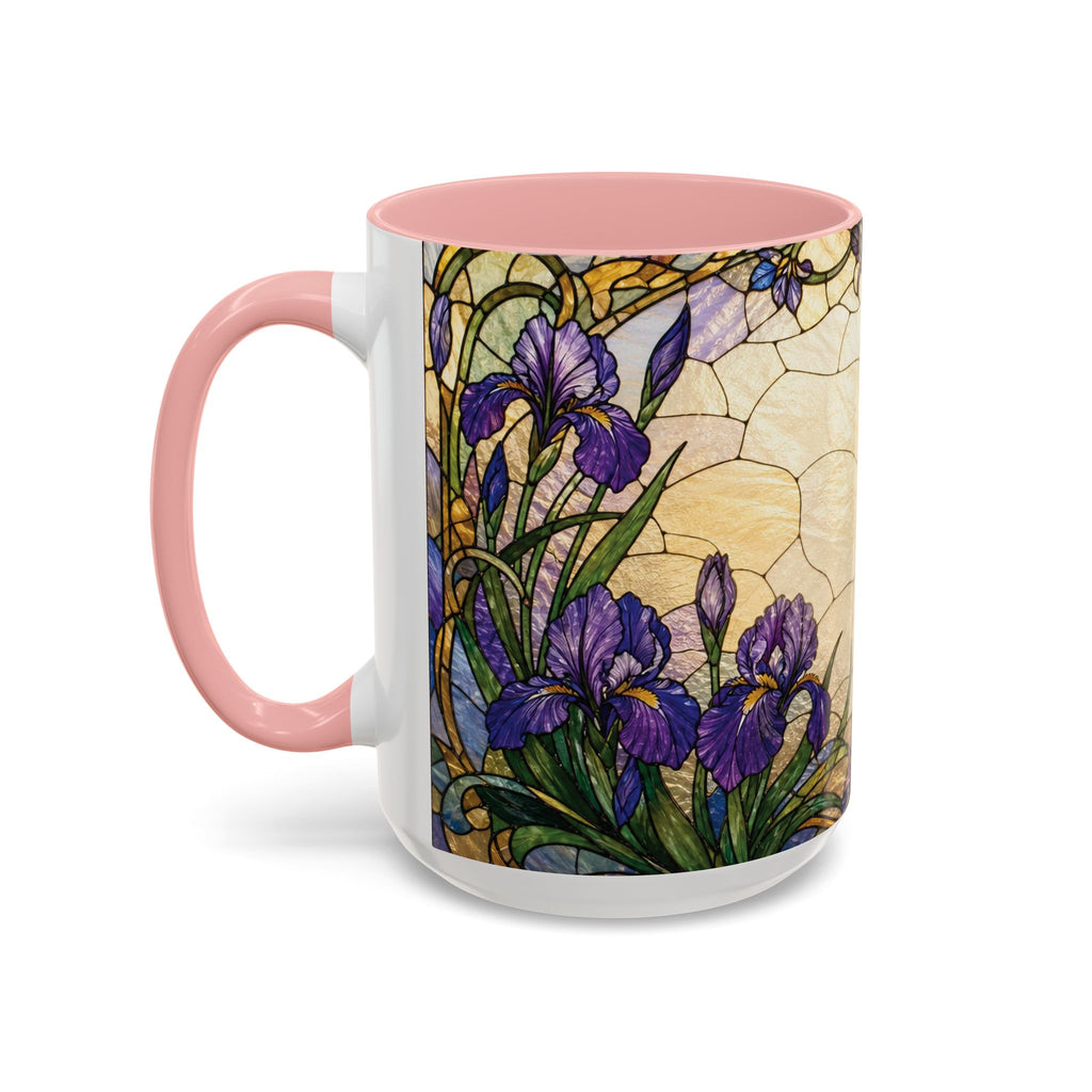 Custom Pet  Stained-Glass Accent Coffee Mug  - 11/15oz