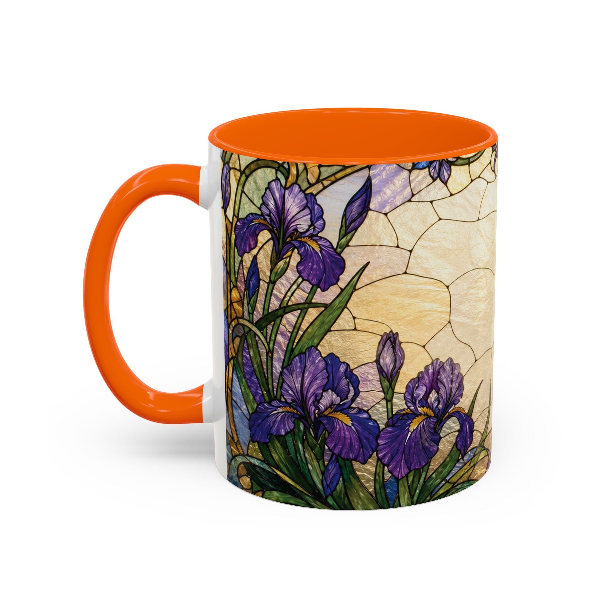 Custom Pet  Stained-Glass Accent Coffee Mug  - 11/15oz