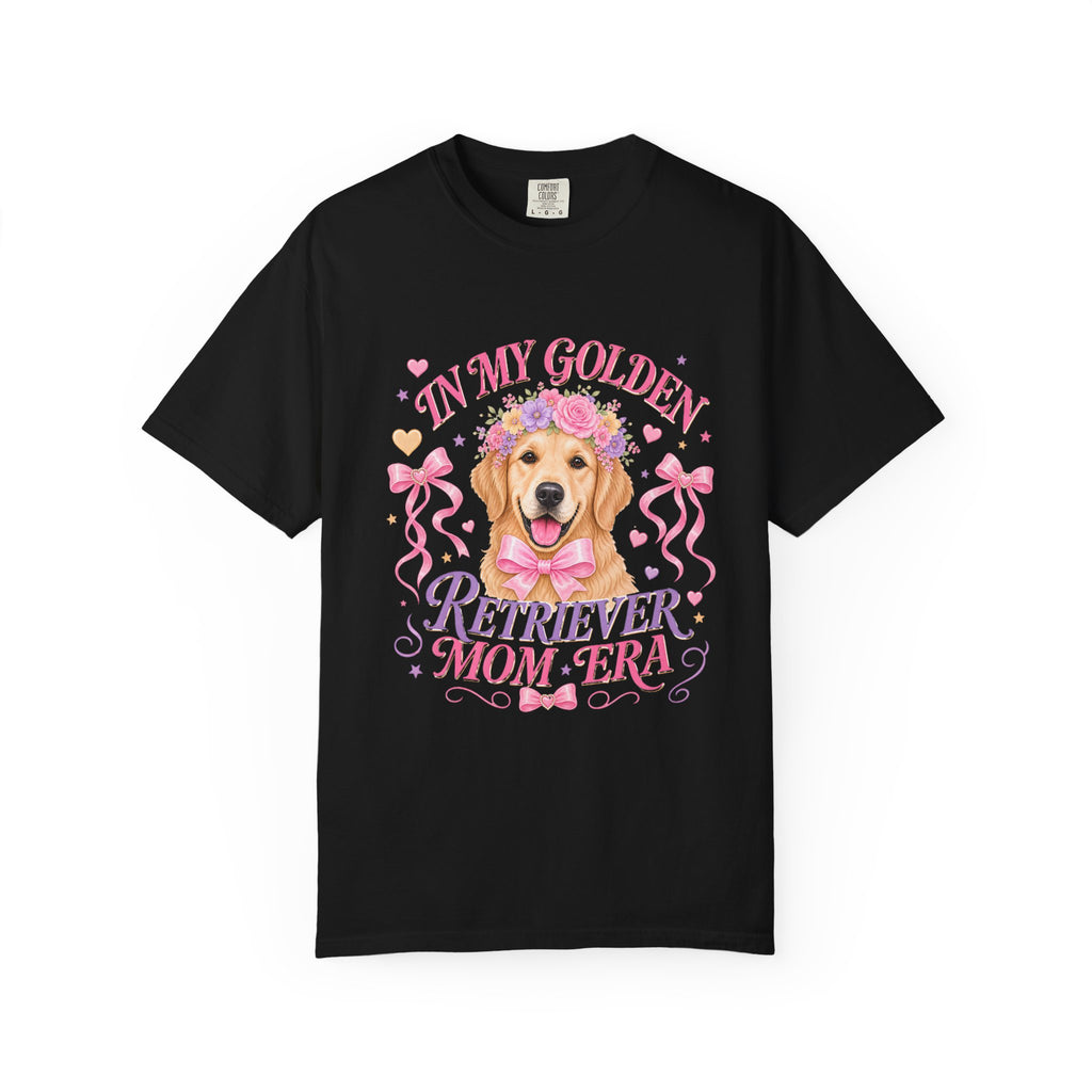 Golden Retriever Mom Era T-Shirt — 'In My Golden Retriever Mom Era' Pet Lover Tee