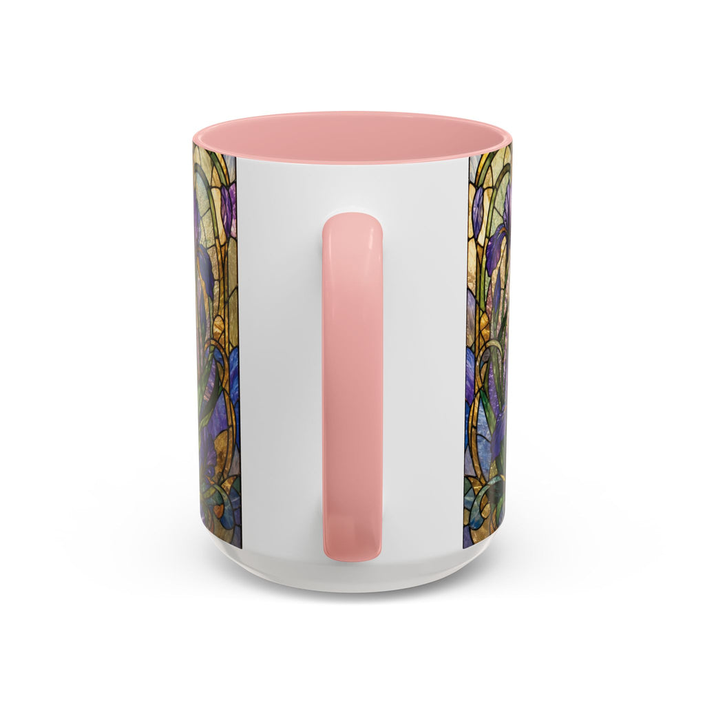 Custom Pet  Stained-Glass Accent Coffee Mug  - 11/15oz