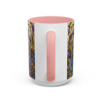 Custom Pet  Stained-Glass Accent Coffee Mug  - 11/15oz