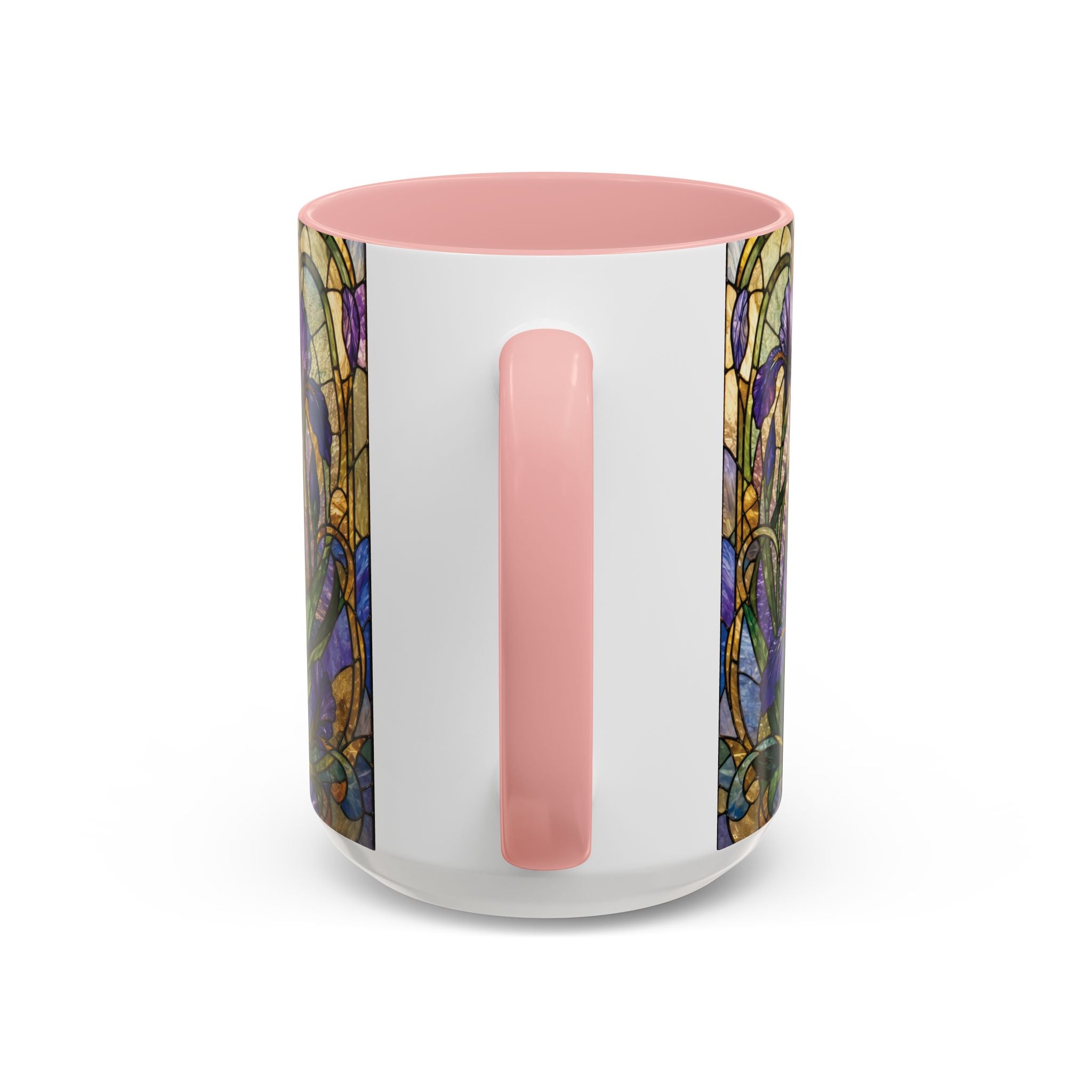 Custom Pet  Stained-Glass Accent Coffee Mug  - 11/15oz