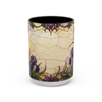 Custom Pet  Stained-Glass Accent Coffee Mug  - 11/15oz
