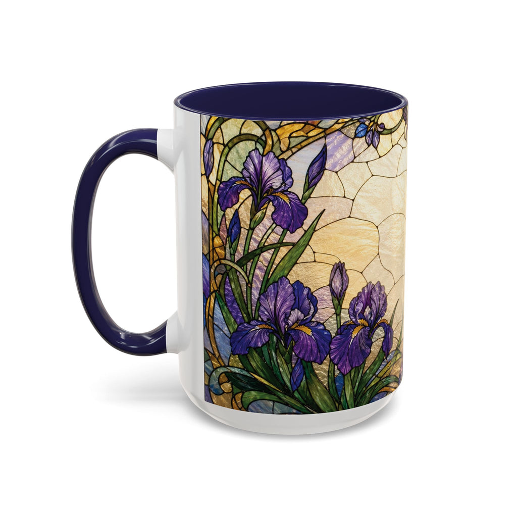 Custom Pet  Stained-Glass Accent Coffee Mug  - 11/15oz