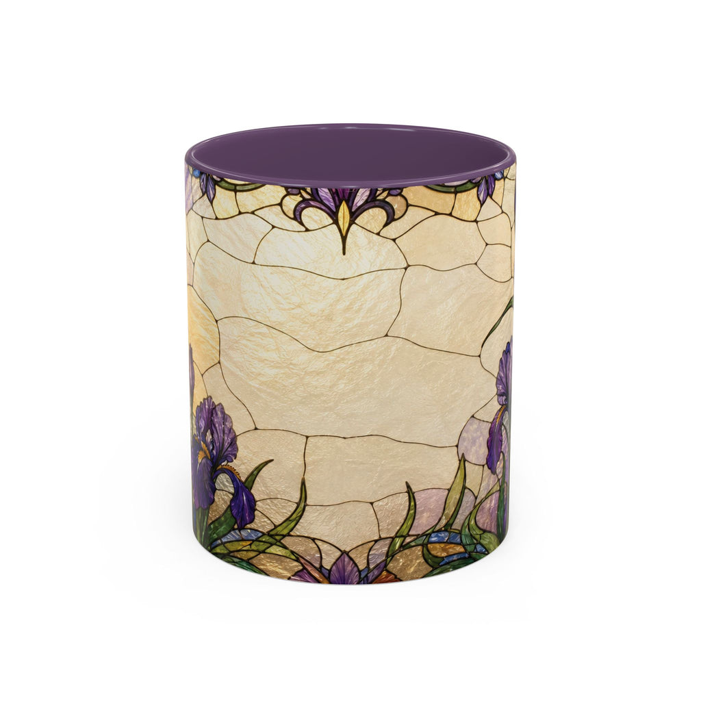 Custom Pet  Stained-Glass Accent Coffee Mug  - 11/15oz