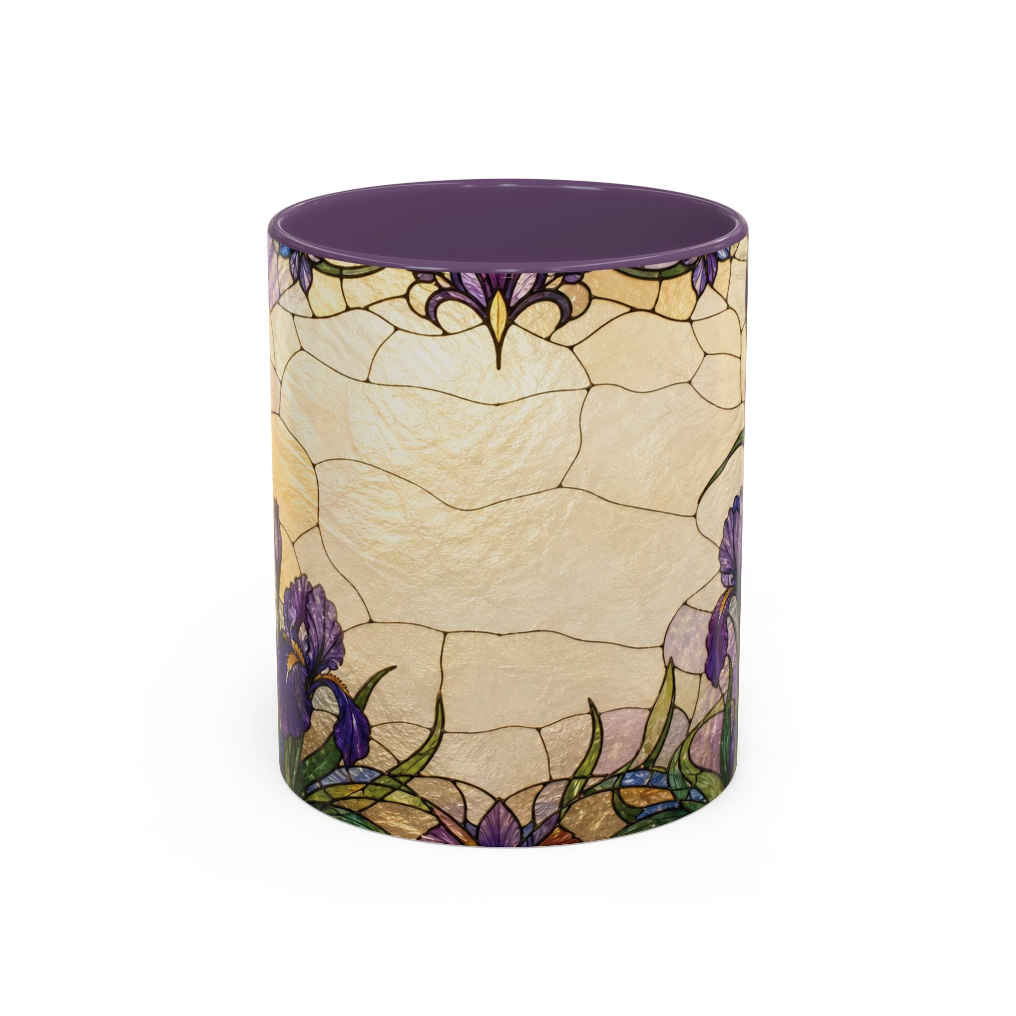Custom Pet  Stained-Glass Accent Coffee Mug  - 11/15oz