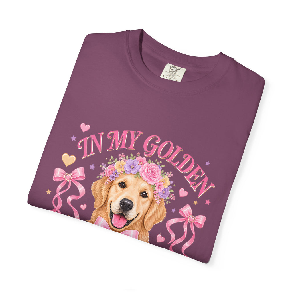Golden Retriever Mom Era T-Shirt — 'In My Golden Retriever Mom Era' Pet Lover Tee