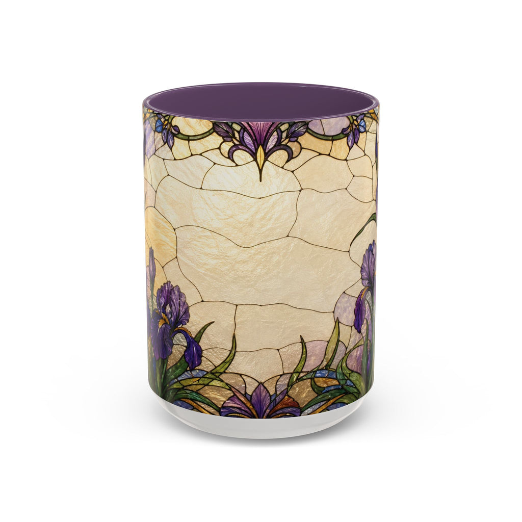 Custom Pet  Stained-Glass Accent Coffee Mug  - 11/15oz