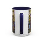 Custom Pet  Stained-Glass Accent Coffee Mug  - 11/15oz