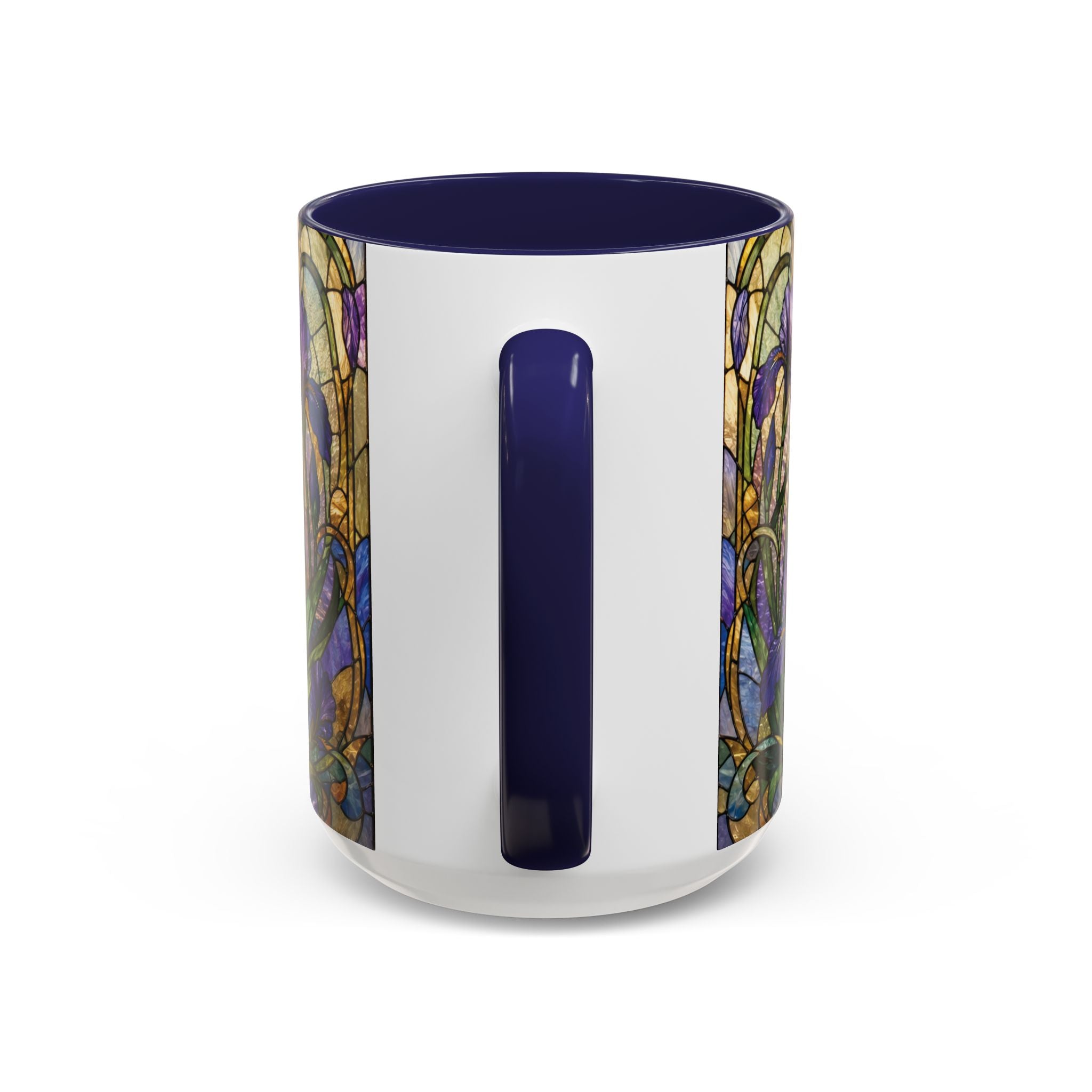 Custom Pet  Stained-Glass Accent Coffee Mug  - 11/15oz