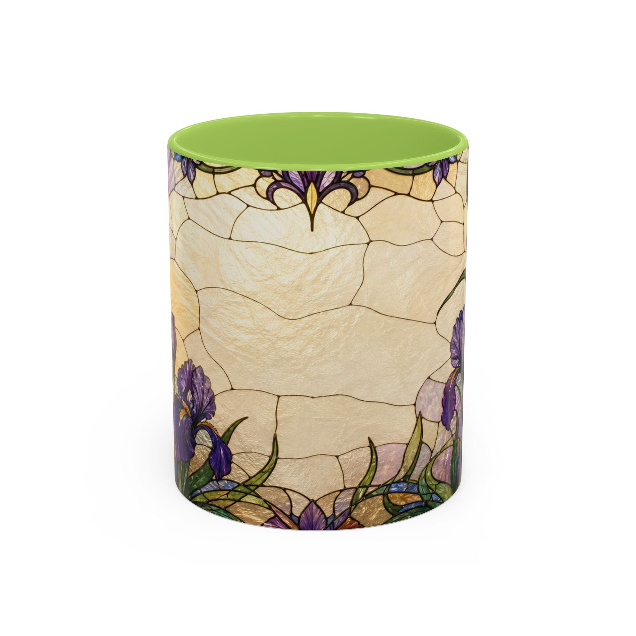 Custom Pet  Stained-Glass Accent Coffee Mug  - 11/15oz