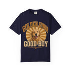 Golden Hour "Good Boy" T-Shirt — Retro Golden Retriever Tee