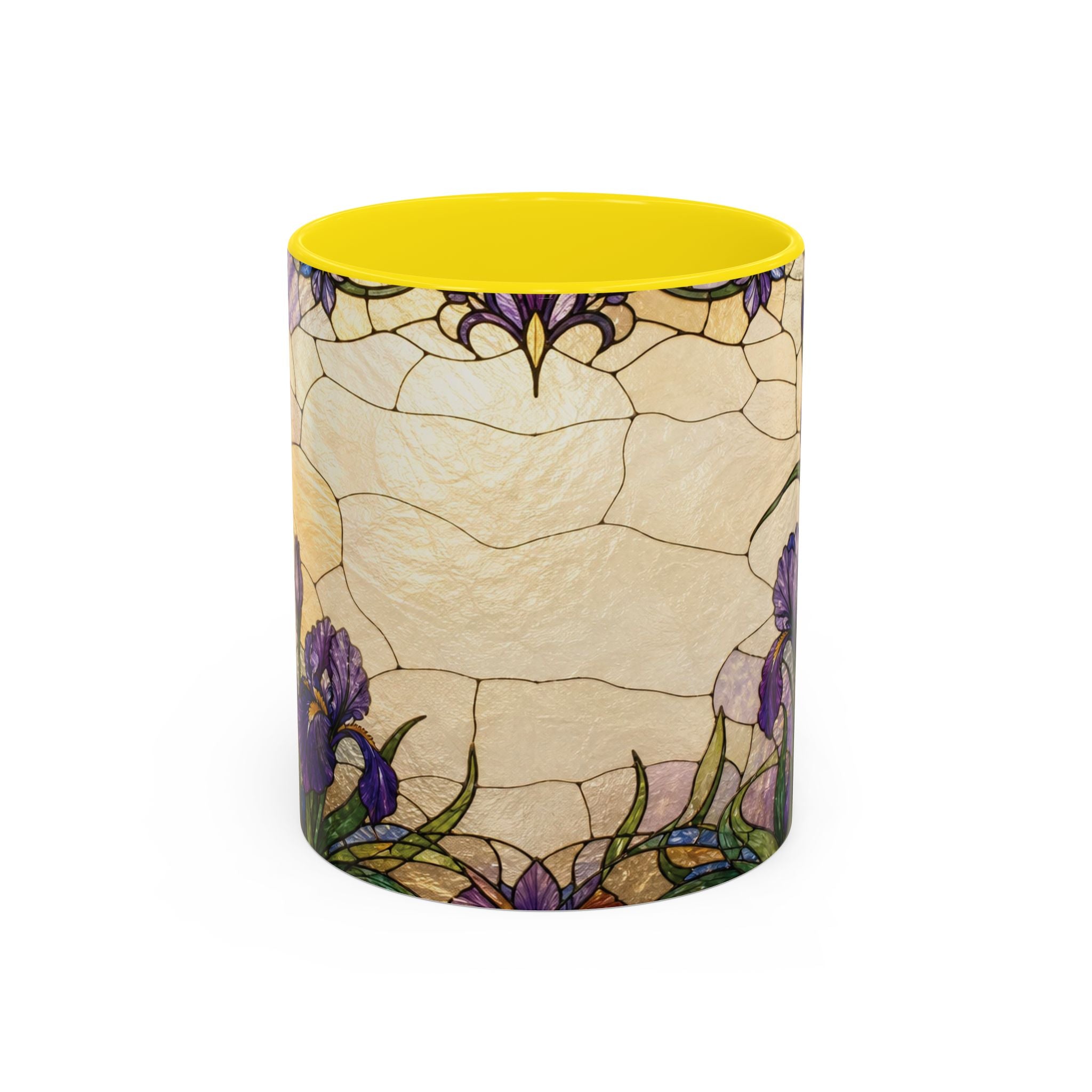 Custom Pet  Stained-Glass Accent Coffee Mug  - 11/15oz