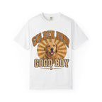Golden Hour "Good Boy" T-Shirt — Retro Golden Retriever Tee