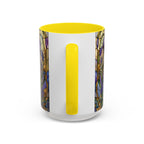 Custom Pet  Stained-Glass Accent Coffee Mug  - 11/15oz