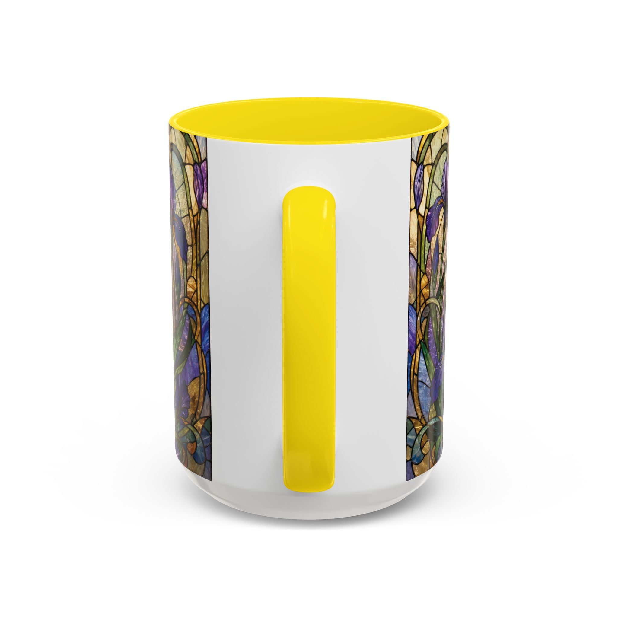 Custom Pet  Stained-Glass Accent Coffee Mug  - 11/15oz