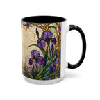 Custom Pet  Stained-Glass Accent Coffee Mug  - 11/15oz
