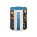 Custom Pet  Stained-Glass Accent Coffee Mug  - 11/15oz