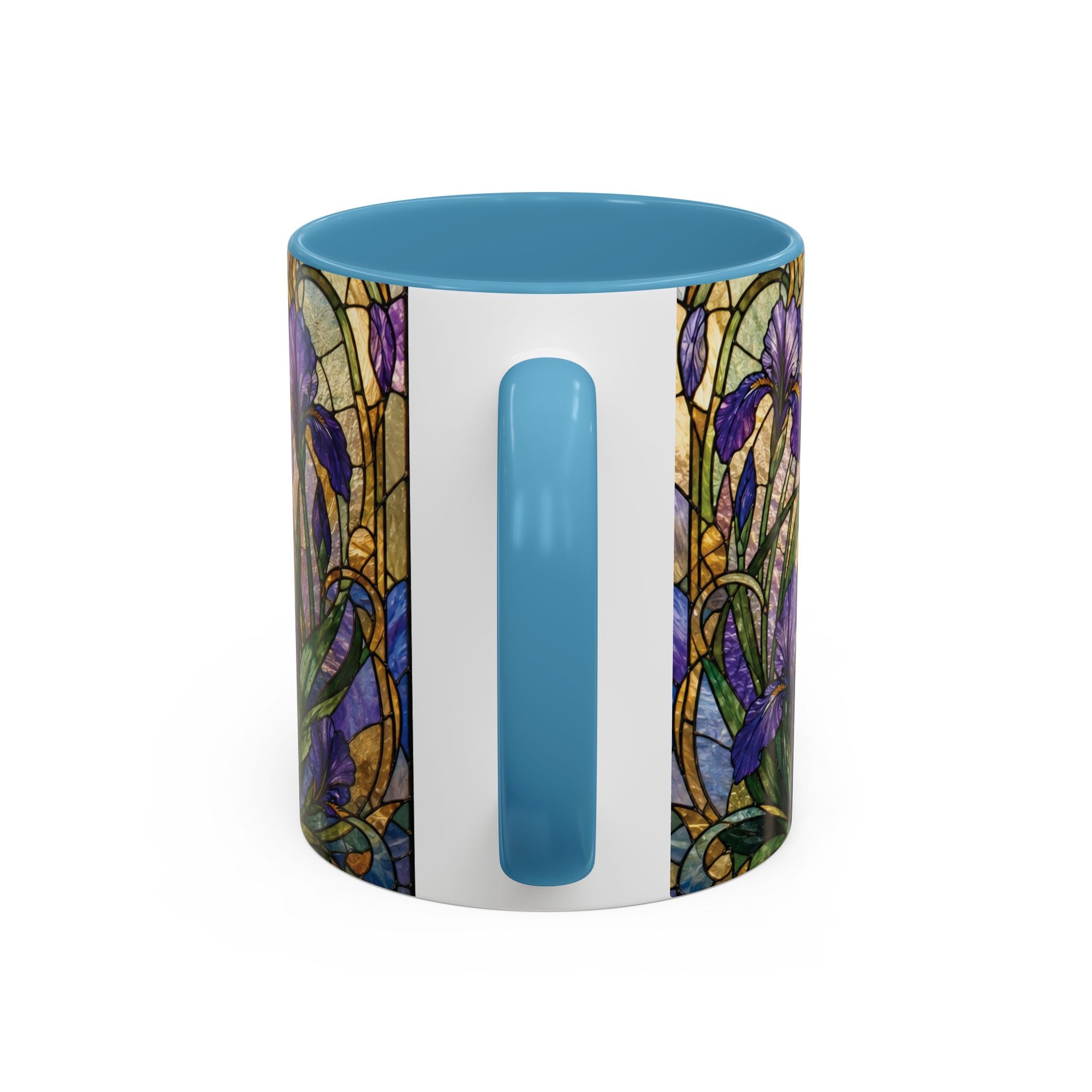 Custom Pet  Stained-Glass Accent Coffee Mug  - 11/15oz