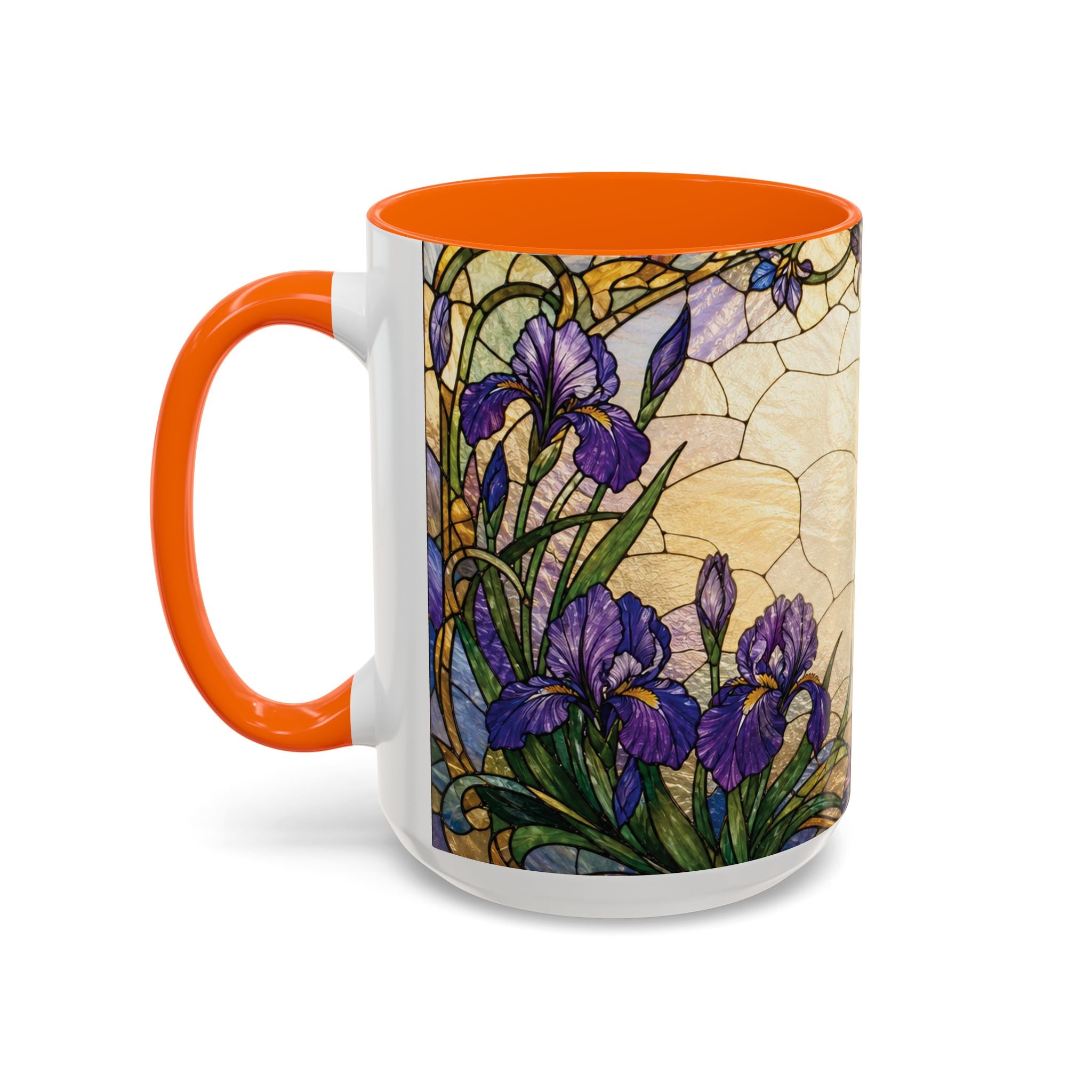 Custom Pet  Stained-Glass Accent Coffee Mug  - 11/15oz