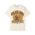 Golden Hour "Good Boy" T-Shirt — Retro Golden Retriever Tee