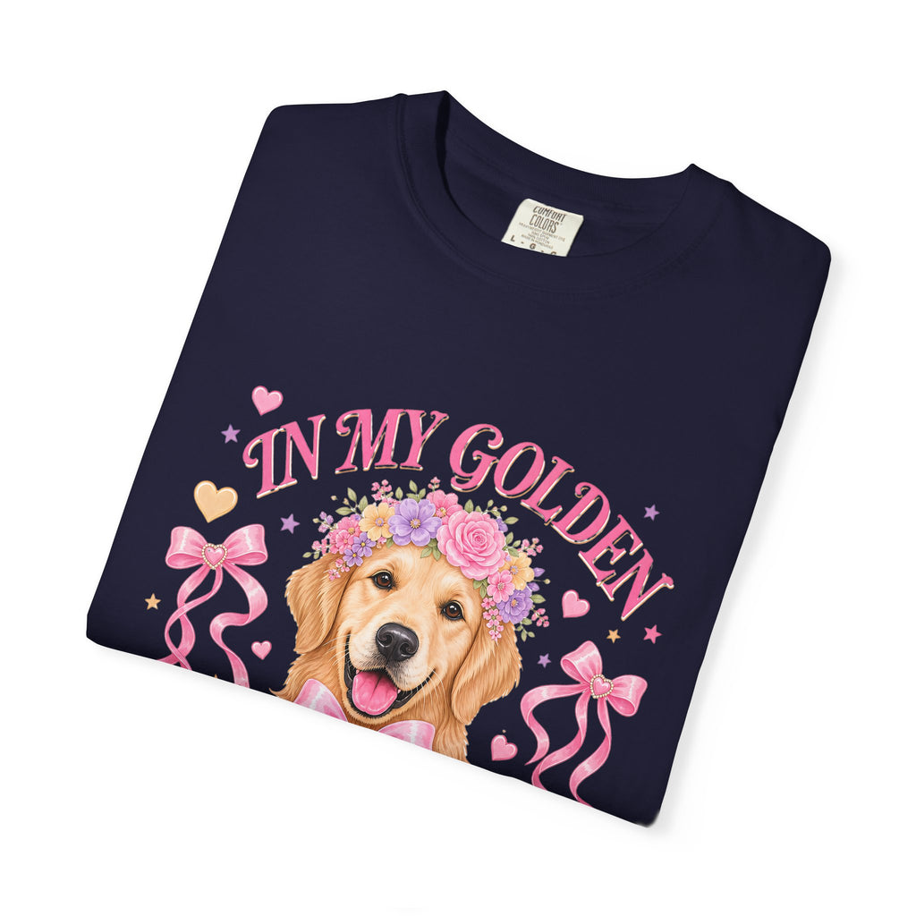 Golden Retriever Mom Era T-Shirt — 'In My Golden Retriever Mom Era' Pet Lover Tee