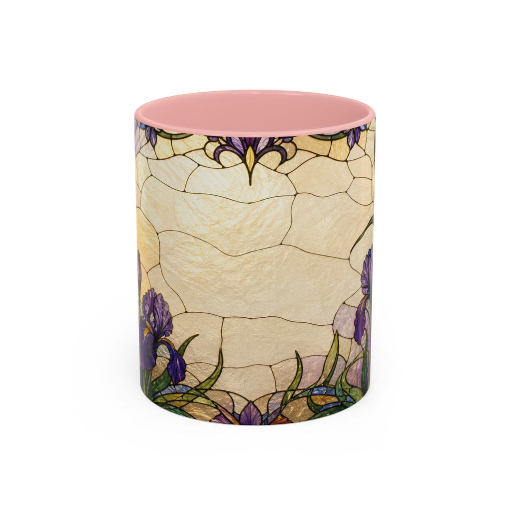 Custom Pet  Stained-Glass Accent Coffee Mug  - 11/15oz